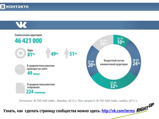 Узнать, как сделать страницу сообщества можно здесь: http://vk.com/terms
 