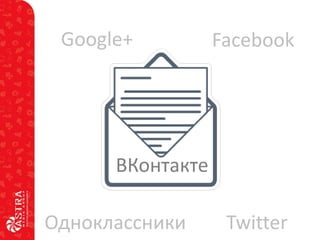 Google+

Facebook

ВКонтакте
Одноклассники

Twitter

 