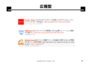 広報型




Copyright (C) 2010 Synapse co., ltd.   27
 