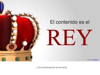 …y la conversación es la reina.
imagen: proval.net
 
