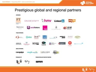 Prestigious global and regional partners 
 