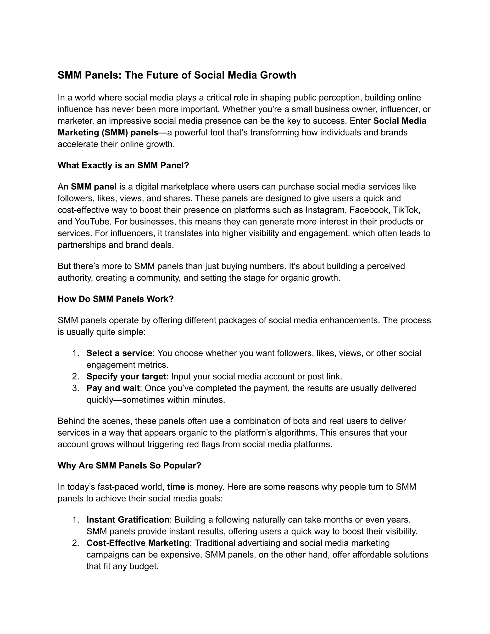 SMM Panels_ The Future of Social Media Growth.pdf | Free Download
