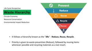 Sustainable Materials Management (SMM) | PDF