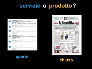 servizio o prodotto?

aperto

chiuso

 