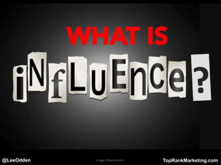 @LeeOdden TopRankMarketing.com
Image: Shutterstock
 