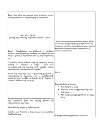 Example Ng Argumento SMNHS LP 1.docx for you and me baby ko sk | DOCX