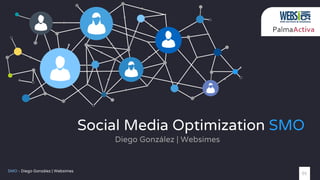SMO - Diego González | Websimes
Social Media Optimization SMO
Diego González | Websimes
01
 