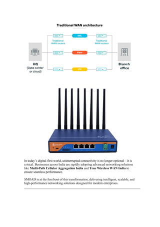 Aggregation Router V5 Multi-Path Cellular Aggregation & 5G LTE Routers: Transforming ...