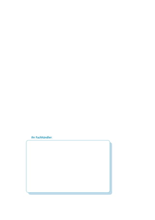 Ihr Fachhändler:
 