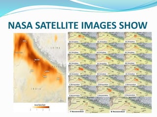 NASA SATELLITE IMAGES SHOW
 
