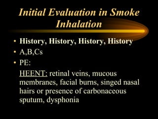 Smoke And Burns | PPT