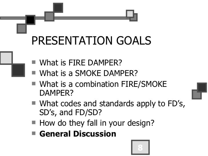 Smoke Damper Presentantion