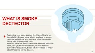 How do smoke detectors intercommunicate?