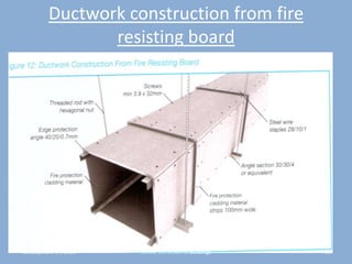 Ductwork construction from fire resisting boardTuesday, June 07, 201133Smoke Extraction In Buildings