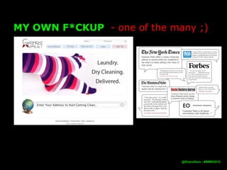 MY OWN F*CKUP - one of the many ;)
@DistroDom - #WMD2015
 