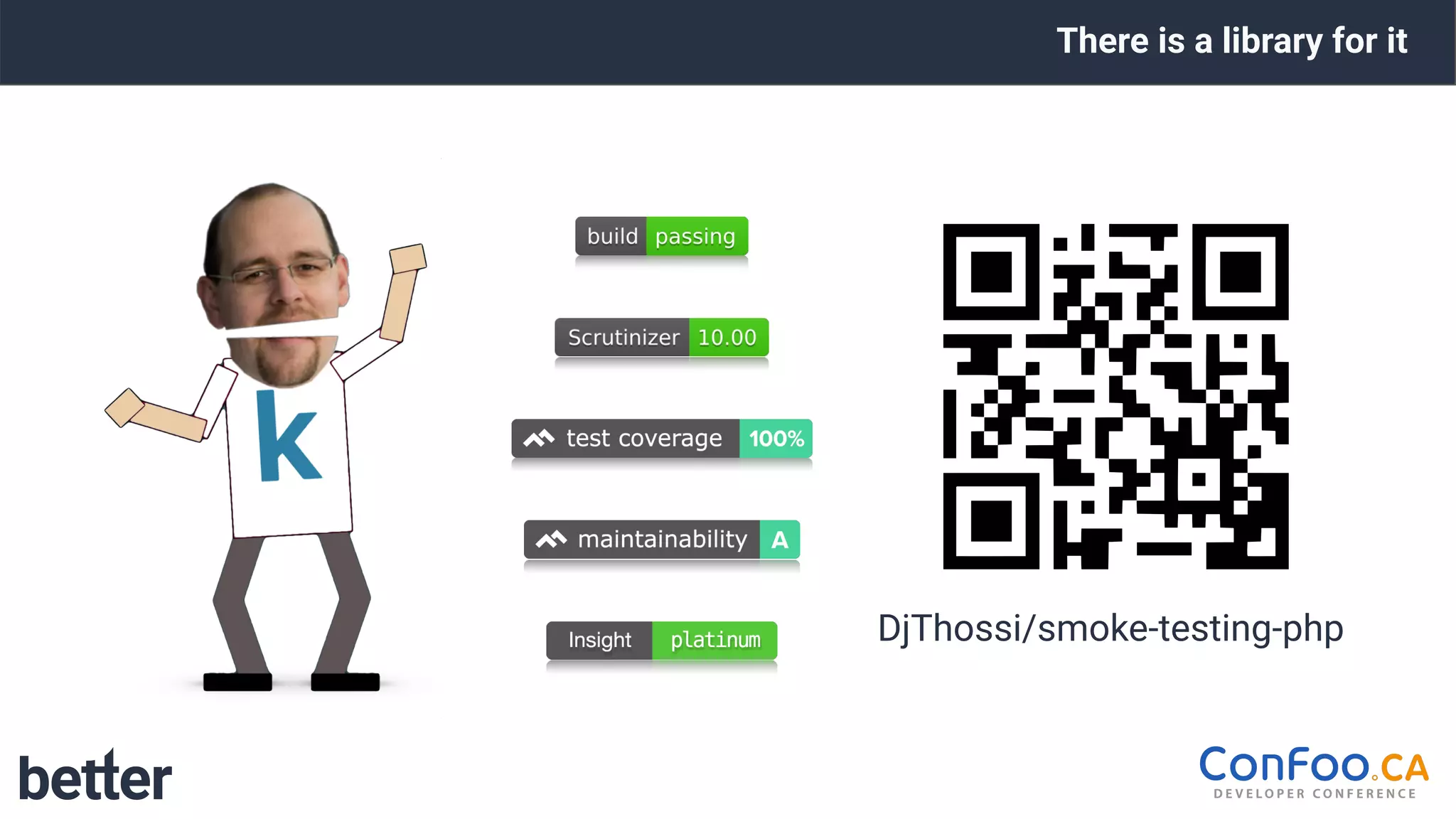 There is a library for it
DjThossi/smoke-testing-php
 