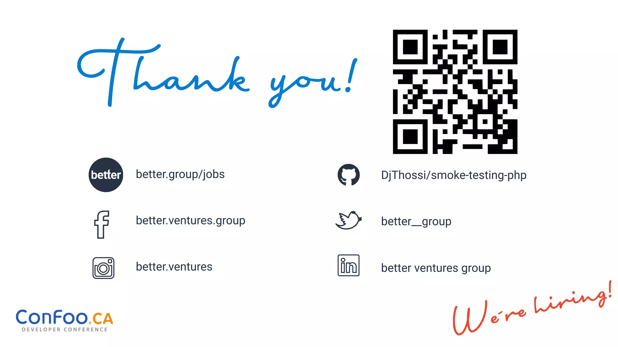 better ventures group
DjThossi/smoke-testing-php
better__groupbetter.ventures.group
better.ventures
better.group/jobs
 