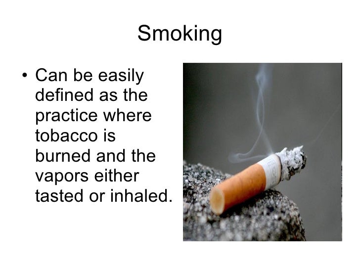Smoking