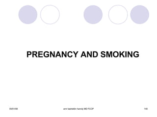 PREGNANCY AND SMOKING 
