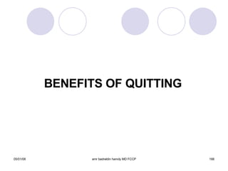 BENEFITS OF QUITTING 