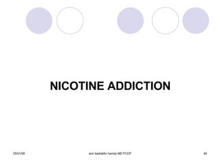 NICOTINE ADDICTION 
