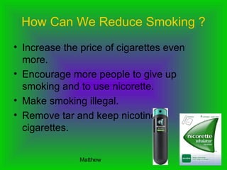 Smoking, alcohol and drugs | PPT