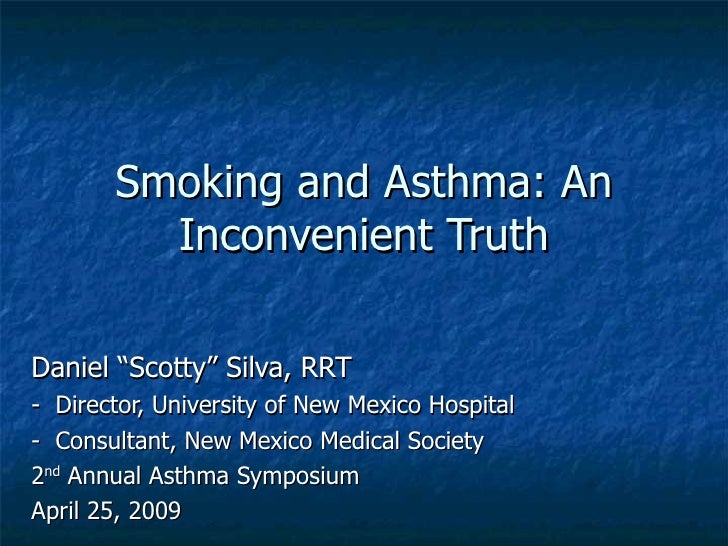 Smoking and asthma