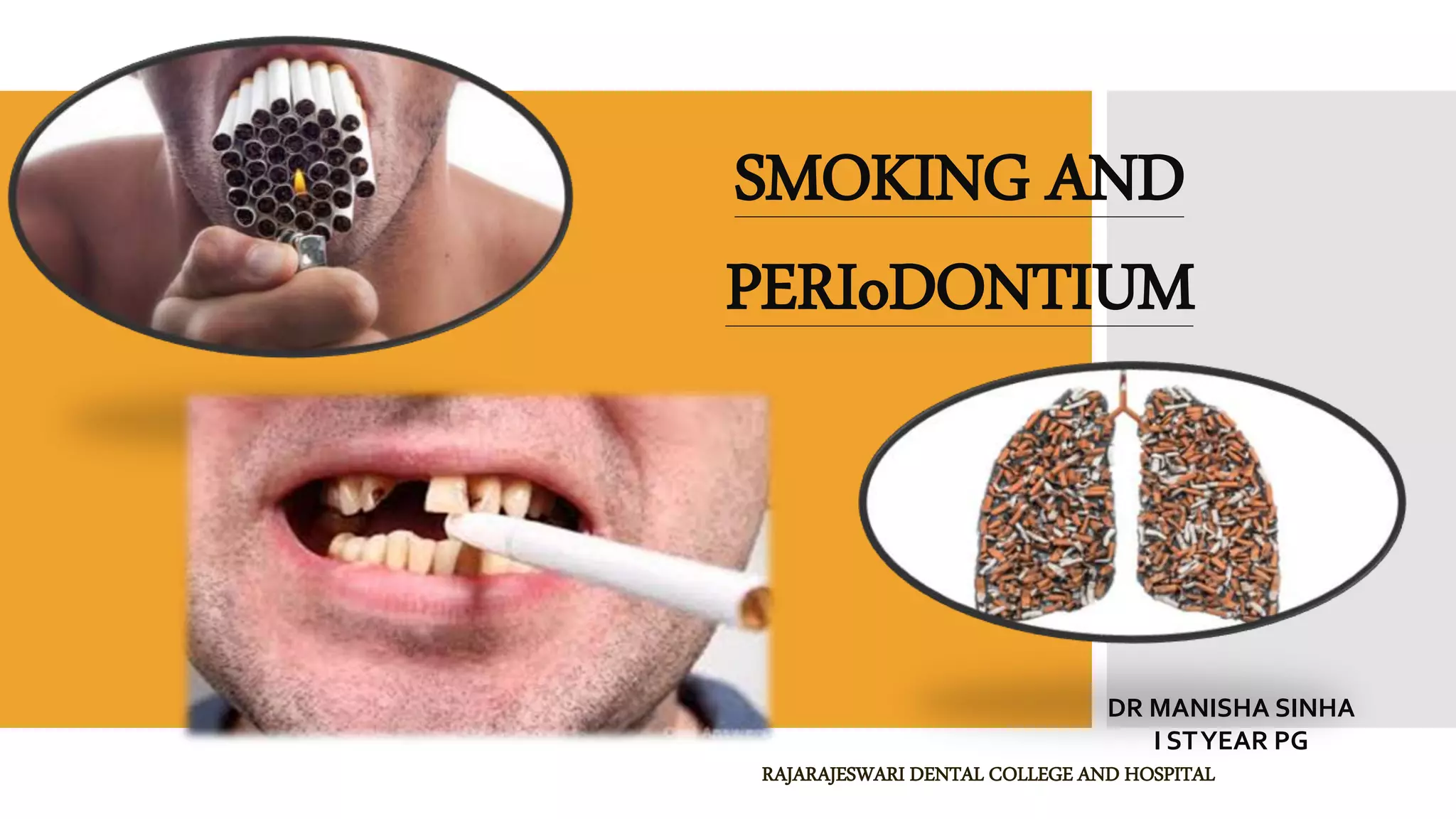 Gum Health And Tobacco Use - American Academy Of Dontology