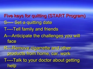 Smoking behavioral counseling1 | PPT