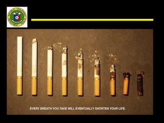 Tobacco Smoke
10 Filipinos die
by the hour due to
tobacco-related diseases
 