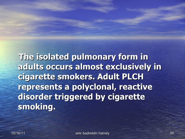 Smoking related ILD