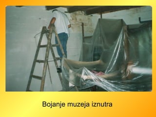 Bojanje muzeja iznutra 