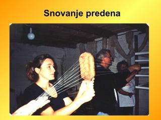 Snovanje predena 
