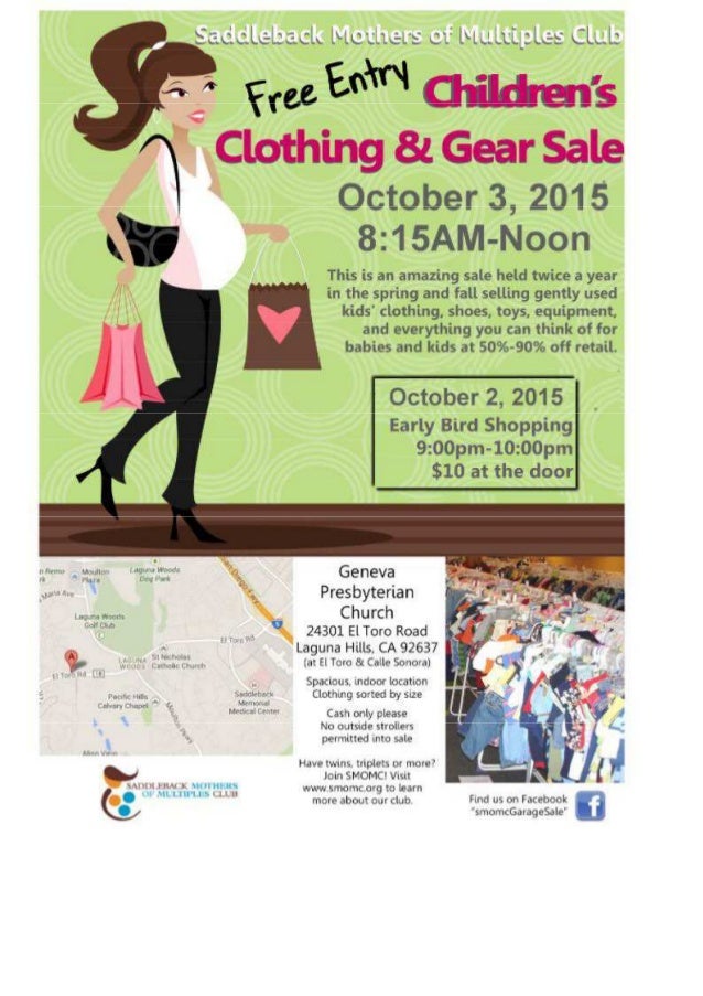 Smomc Fall 2015 Garage Sale