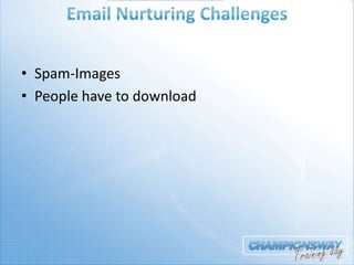 • Spam-Images
• People have to download
 