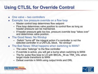 Override Control Loop Smooooth Operations - Configuration Tips for Analog Blocks | PPTX