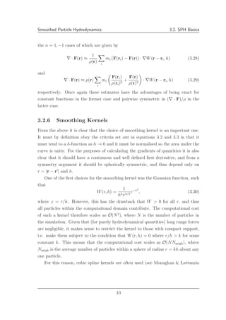 Smoothed Particle Hydrodynamics | PDF