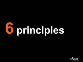 6  principles 