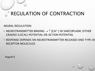 Smooth Muscle Excitation Contraction | PPTX