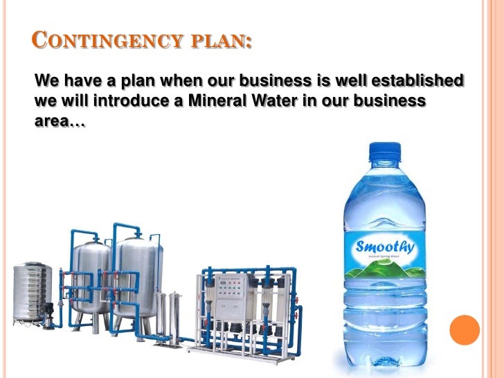 water bottling plant business plan