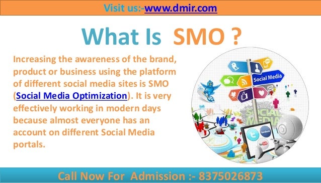 What is SMO | SMO Training in Rohini | DMIR