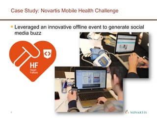 BlogWell New York Social Media Case Study: Novartis, presented by Melissa Mackey