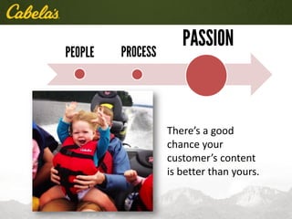 There’s a good
chance your
customer’s content
is better than yours.
 