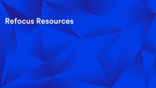 s
Refocus Resources
 