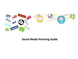 Social Media Planning Guide 