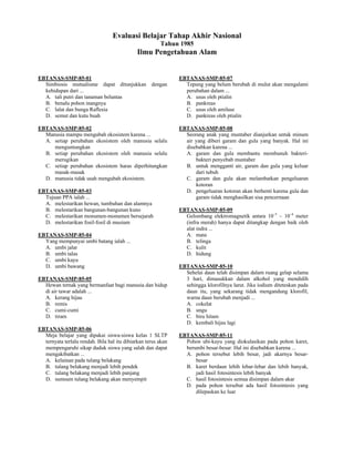 Evaluasi Belajar Tahap Akhir Nasional
                                                        Tahun 1985
                 ...
