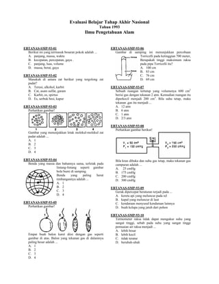 Evaluasi Belajar Tahap Akhir Nasional
                                                        Tahun 1993
                 ...