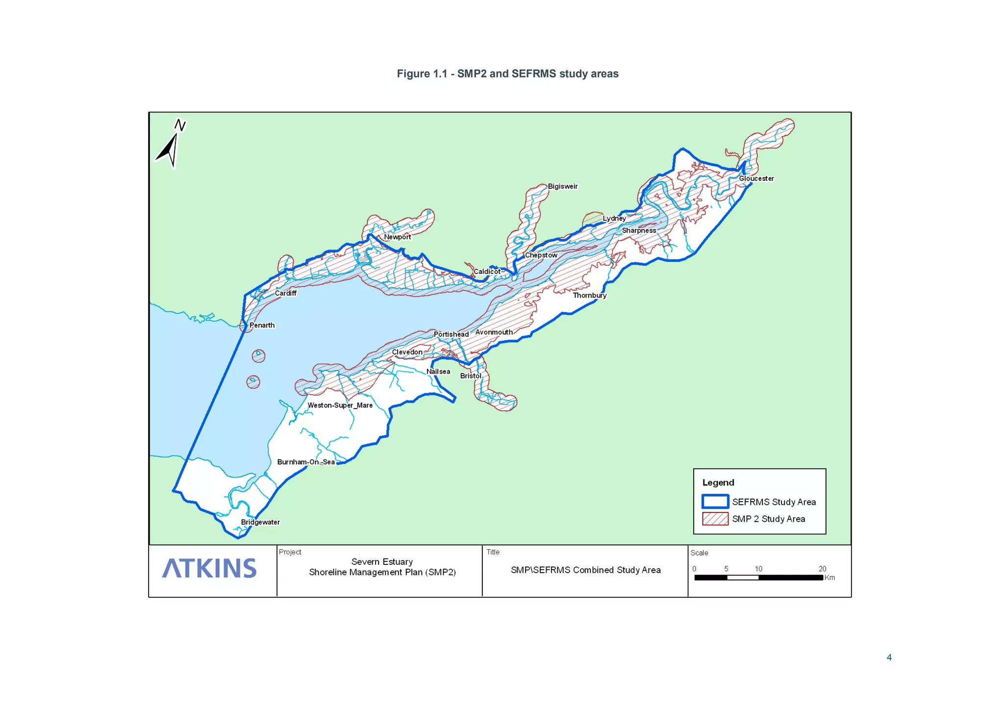 4
Figure 1.1 - SMP2 and SEFRMS study areas
 