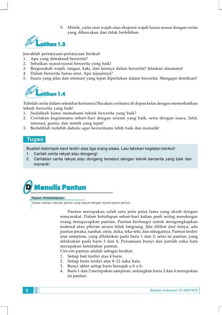 Smp7bhsind membuka jendelabhsdansastraind