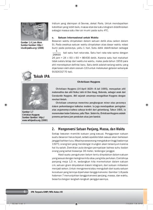 Buku IPA kelas 7